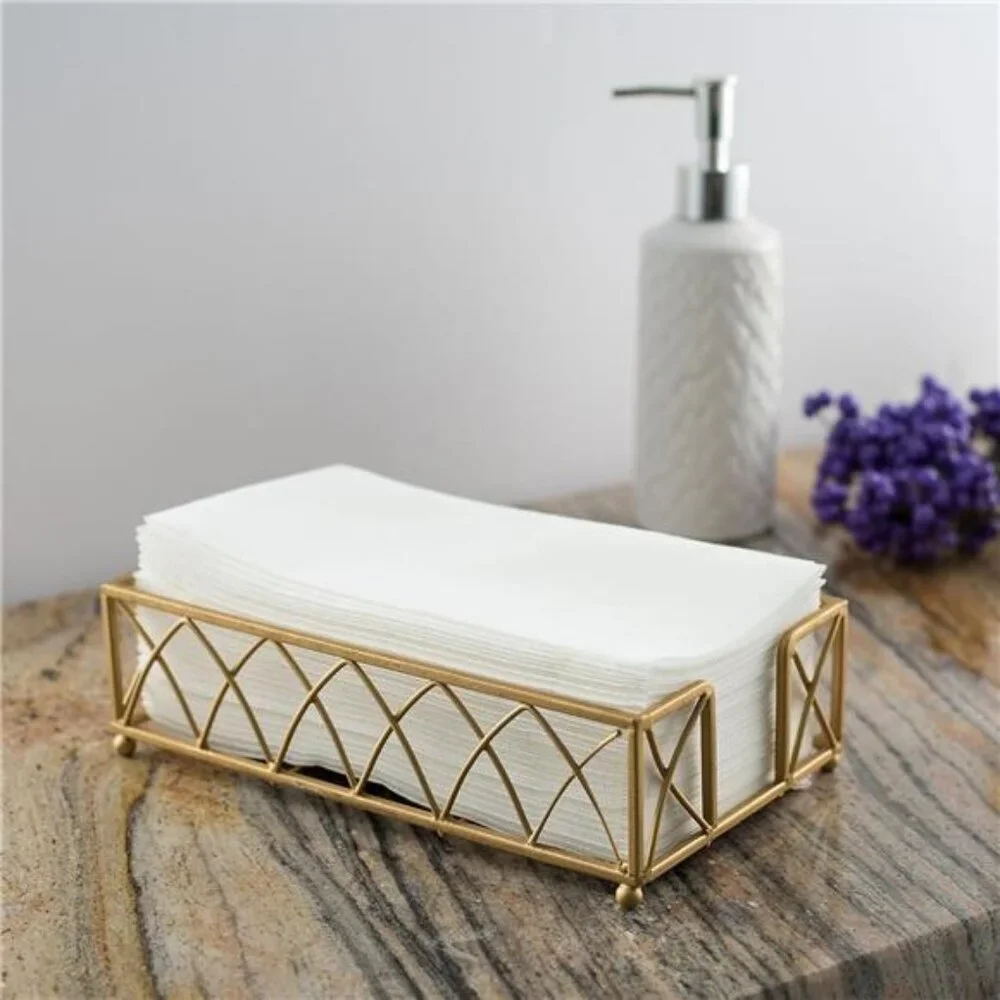 Disposable guest towels 300 pack white linen feel hand paper napkins bathroom